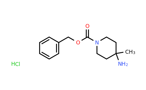CAS 1965309-60-7 | 4-Amino-4-methyl-piperidine-1-carboxylic acid benzyl ester hydrochloride