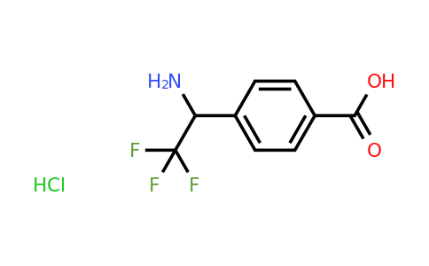 CAS 1965309-68-5 | 4-(1-Amino-2,2,2-trifluoro-ethyl)-benzoic acid hydrochloride