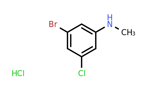 CAS 1965309-78-7 | (3-Bromo-5-chloro-phenyl)-methyl-amine hydrochloride