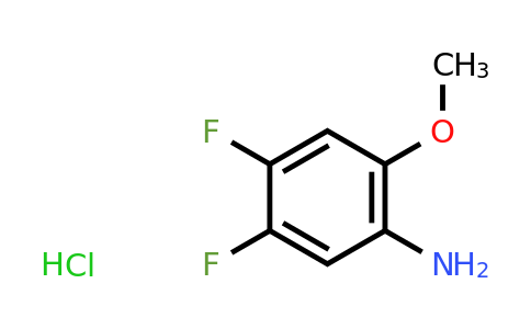 CAS 1965309-92-5 | 4,5-Difluoro-2-methoxy-phenylamine hydrochloride