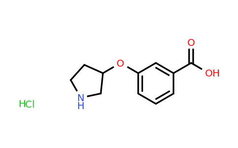 CAS 1965309-97-0 | 3-(Pyrrolidin-3-yloxy)-benzoic acid hydrochloride