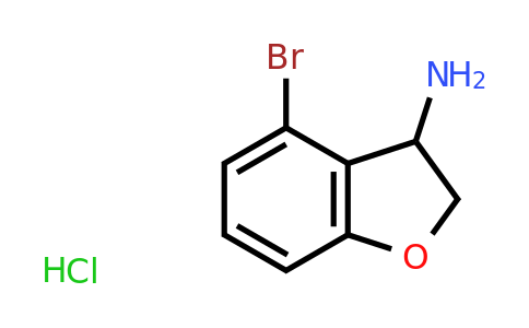 CAS 1965309-98-1 | 4-Bromo-2,3-dihydro-benzofuran-3-ylamine hydrochloride