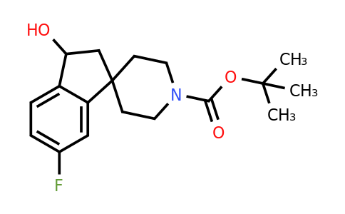 CAS 1965310-09-1 | tert-Butyl 3-hydroxy-6-fluoro-2,3-dihydrospiro[indene-1,4'-piperidine]-1'-carboxylate