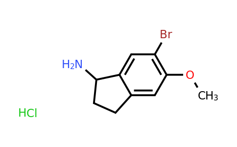 CAS 1965310-31-9 | 6-Bromo-5-methoxy-indan-1-ylamine hydrochloride