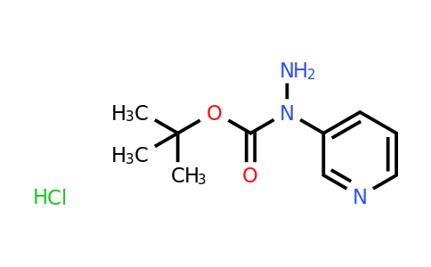 CAS 1965310-40-0 | N-Pyridin-3-yl-hydrazinecarboxylic acid tert-butyl ester hydrochloride