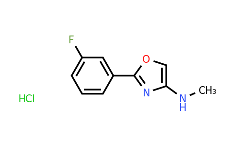 CAS 1965310-48-8 | 2-(3-Fluoro-phenyl)-oxazol-4-yl-methylamine hydrochloride