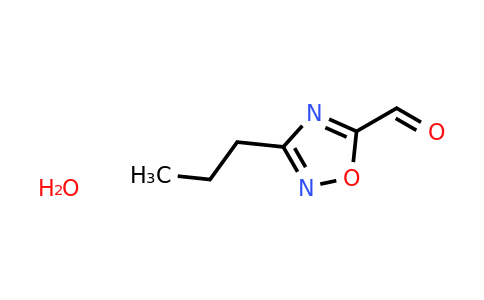 CAS 1965310-49-9 | 3-Propyl-[1,2,4]oxadiazole-5-carbaldehyde hydrate