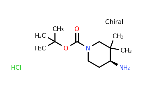 CAS 1965314-53-7 | (S)-4-Amino-3,3-dimethyl-piperidine-1-carboxylic acid tert-butyl ester hydrochloride