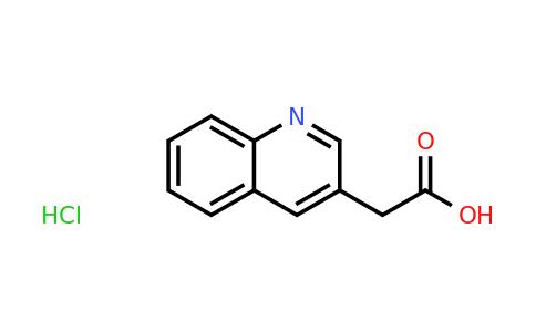 CAS 19656-83-8 | 2-(Quinolin-3-yl)acetic acid hydrochloride