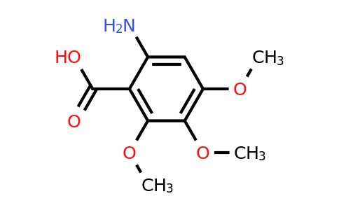 CAS 1967-88-0 | 6-Amino-2,3,4-trimethoxybenzoic acid