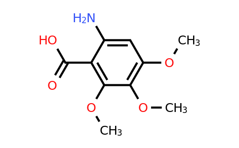 6-Amino-2,3,4-trimethoxybenzoic acid