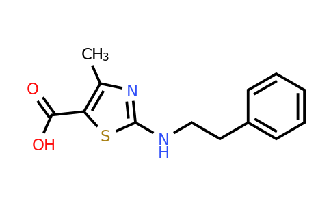 CAS 196797-64-5 | 4-methyl-2-[(2-phenylethyl)amino]-1,3-thiazole-5-carboxylic acid