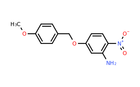 CAS 1970100-27-6 | 5-[(4-methoxyphenyl)methoxy]-2-nitro-aniline
