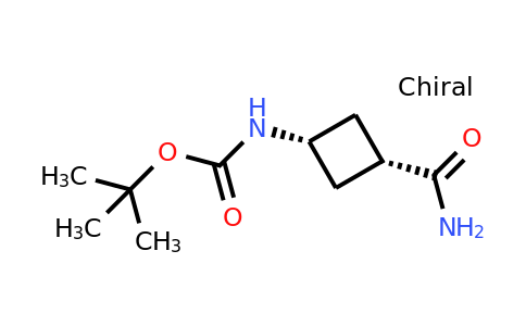 CAS 1971124-55-6 | tert-butyl cis-N-(3-carbamoylcyclobutyl)carbamate