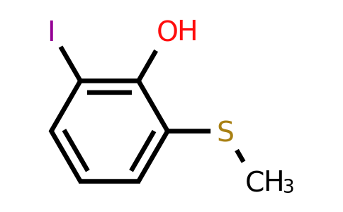 CAS 197149-30-7 | 2-Iodo-6-(methylthio)phenol