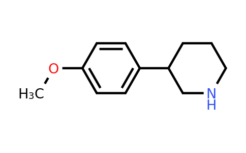 CAS 19725-26-9 | 3-(4-Methoxyphenyl)piperidine