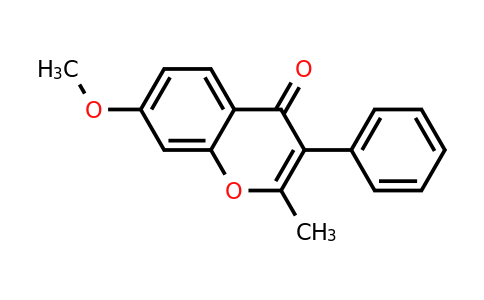 CAS 19725-44-1 | 7-methoxy-2-methyl-3-phenyl-4H-chromen-4-one