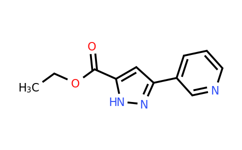 CAS 1973422-64-8 | 3-(3-Pyridinyl)-1H-pyrazole-5-carboxylic acid ethyl ester