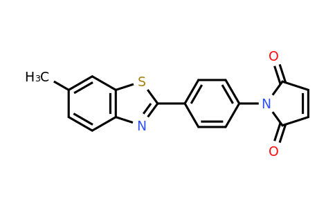 CAS 19735-68-3 | 1-[4-(6-methyl-1,3-benzothiazol-2-yl)phenyl]-2,5-dihydro-1H-pyrrole-2,5-dione