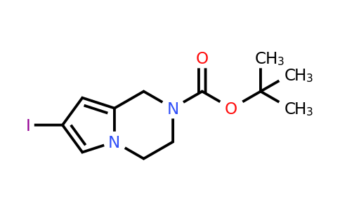 CAS 1973505-15-5 | tert-butyl 7-iodo-3,4-dihydro-1H-pyrrolo[1,2-a]pyrazine-2-carboxylate