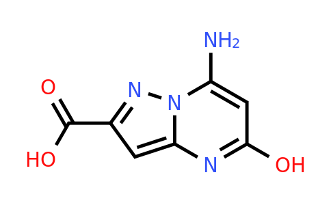 CAS 197367-86-5 | 7-amino-5-hydroxypyrazolo[1,5-a]pyrimidine-2-carboxylic acid
