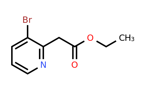 CAS 197376-41-3 | ethyl 2-(3-bromopyridin-2-yl)acetate