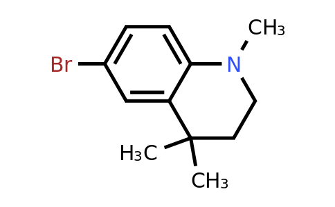 CAS 197379-70-7 | 6-Bromo-1,4,4-trimethyl-1,2,3,4-tetrahydro-quinoline