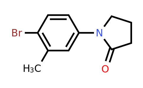 CAS 197450-39-8 | 1-(4-Bromo-3-methylphenyl)pyrrolidin-2-one