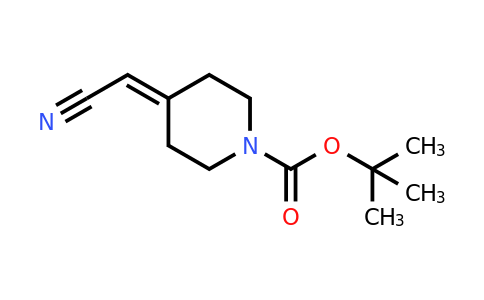 CAS 197569-11-2 | tert-butyl 4-(cyanomethylidene)piperidine-1-carboxylate