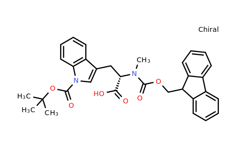 CAS 197632-75-0 | 1-Boc-N-Fmoc-N-methyl-L-tryptophan
