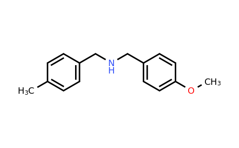 CAS 197728-27-1 | N-(4-Methoxybenzyl)-1-(p-tolyl)methanamine