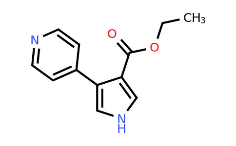 CAS 197774-66-6 | Ethyl 4-(pyridin-4-yl)-1H-pyrrole-3-carboxylate
