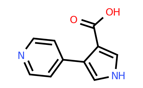 CAS 197774-71-3 | 4-(Pyridin-4-yl)-1H-pyrrole-3-carboxylic acid