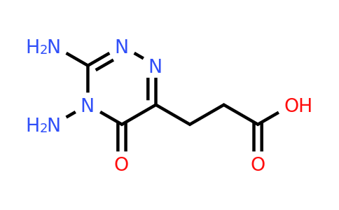 CAS 197793-89-8 | 3-(3,4-diamino-5-oxo-4,5-dihydro-1,2,4-triazin-6-yl)propanoic acid