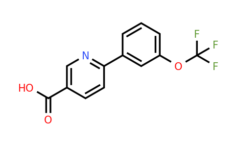 CAS 197847-91-9 | 6-[3-(Trifluoromethoxy)phenyl]nicotinic acid