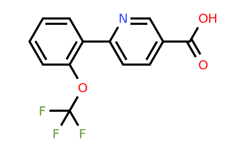 CAS 197847-94-2 | 6-[2-(Trifluoromethoxy)phenyl]pyridine-3-carboxylic acid