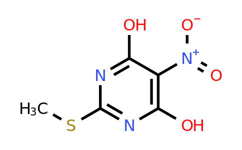 CAS 1979-97-1 | 2-(Methylthio)-5-nitropyrimidine-4,6-diol