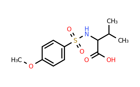 CAS 197965-89-2 | 2-(4-Methoxyphenylsulfonamido)-3-methylbutanoic acid