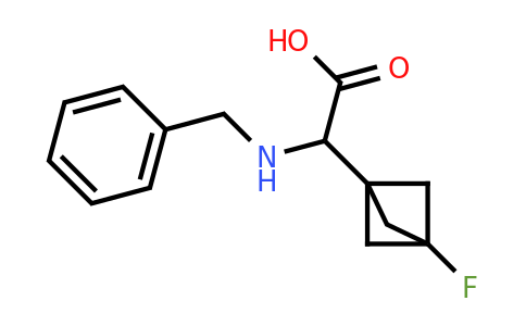 CAS 1980033-63-3 | 2-(benzylamino)-2-{3-fluorobicyclo[1.1.1]pentan-1-yl}acetic acid