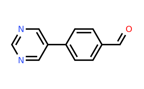 CAS 198084-12-7 | 4-(Pyrimidin-5-yl)benzaldehyde