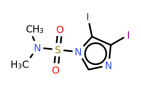 N,N-dimethyl 4,5-diiodo-1H-imidazole-1-sulfonamide