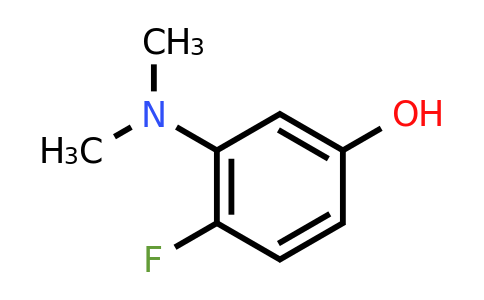 CAS 198139-37-6 | 3-(Dimethylamino)-4-fluorophenol