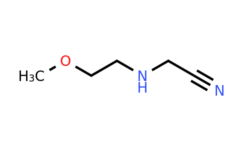 CAS 19815-34-0 | 2-[(2-methoxyethyl)amino]acetonitrile