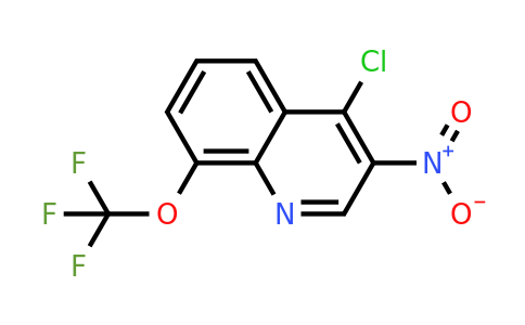 CAS 1981588-19-5 | 4-Chloro-3-nitro-8-(trifluoromethoxy)quinoline