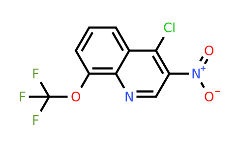 4-Chloro-3-nitro-8-(trifluoromethoxy)quinoline