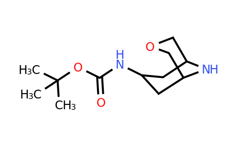 CAS 198211-13-1 | Carbamic acid, N-​3-​oxa-​9-​azabicyclo[3.3.1]​non-​7-​yl-​, 1,​1-​dimethylethyl ester