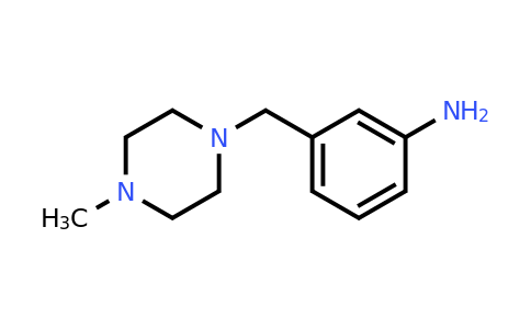 CAS 198281-55-9 | 3-(4-Methyl-piperazin-1-ylmethyl)-aniline