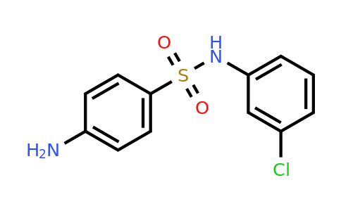 CAS 19837-81-1 | 4-Amino-N-(3-chlorophenyl)benzenesulfonamide
