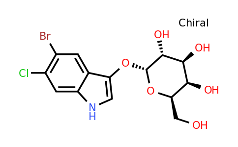 CAS 198402-60-7 | (2R,3R,4S,5R,6R)-2-((5-Bromo-6-chloro-1H-indol-3-yl)oxy)-6-(hydroxymethyl)tetrahydro-2H-pyran-3,4,5-triol