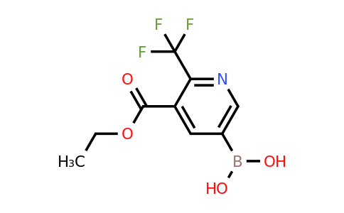 CAS 1984827-20-4 | 2-Trifluoromethyl-3-ethoxycarbonyl-pyridine-5-boronic acid